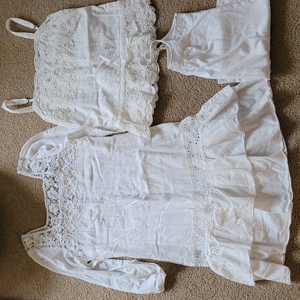 Pretty white bundle